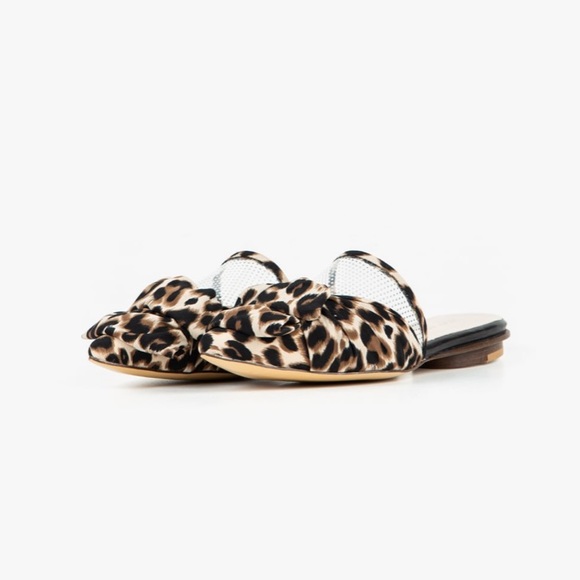 All Black Women's Jungle Bow Slide Sandal - Picture 3 of 5